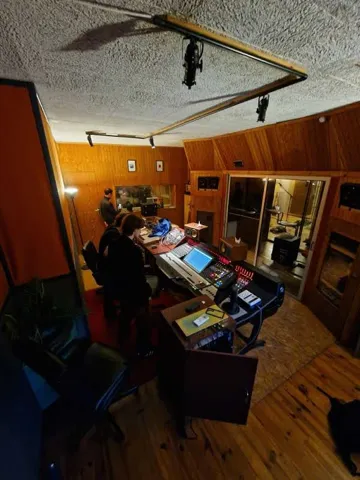 Vue de la régie
