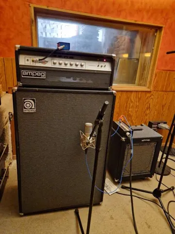 Prise de son d’ampli basse